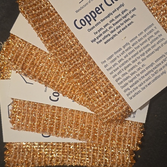 ❤️BUY 2 GET 1 FREE  Bürstenhaus Redecker Copper Cloth, 5½" x 5¾",Retail  14.95US - Picture 12 of 12